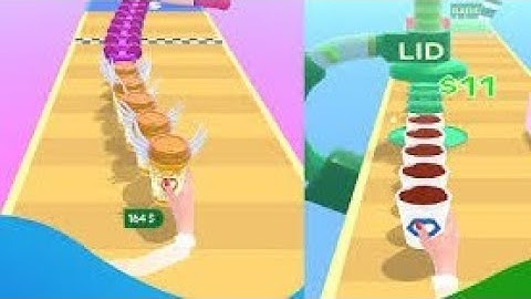 Coffee Stack in All Level Game Mobile Walkthrough New Trailer Update Gameplay iOS, Android GOPFD97