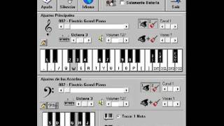 Video thumbnail of "el perro llego el lunes (completo y mejorado) piano electronico 2.5"