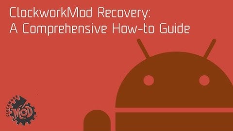 Install CWM ClockWorkMOD Recovery On Any/Every MediaTek Device