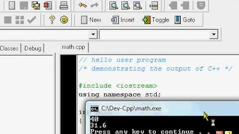 C++ Tutorial #3: Variables and Math