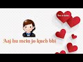 Gaa raha hoon es mehfil mei aapki inayat hai whatsapp status video song