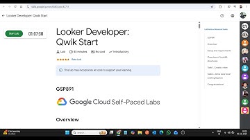 Looker-ontwikkelaar: Qwik Start || Lab Solution || Google Cloud Arcade 2025