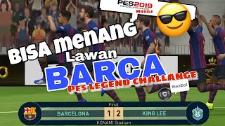 Akhirnya Bisa mengalahkan BARCA DI PES 2019 Mobile LEGEND CHALLANGE Blackball 🔥🔥🔥 YAAZZZ screenshot 5