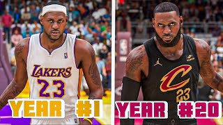 I Reversed LeBron James Career 👀