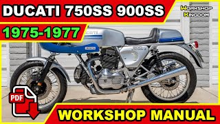 Ducati 750SS 900SS (1975-1977) Workshop Service Repair Wiring Manual - ENGLISH - Download PDF Ducati 750SS 900SS (1975-1977) Workshop Service Repair Wiring Manual - ENGLISH - Download PDF