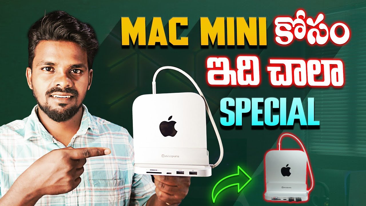 "Best USB Hub for Mac Mini M4 🚀 4TB NVMe SSD + Superfast Multi Ports!" 