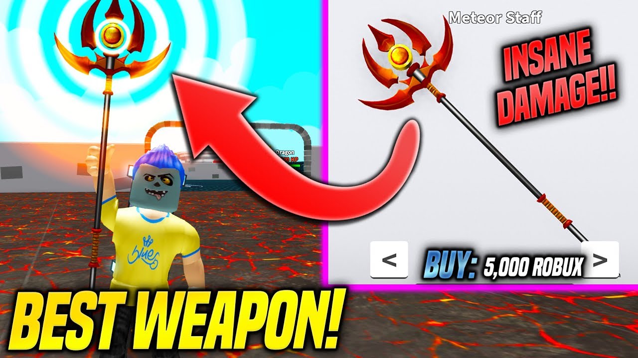 the best weapon in roblox videos