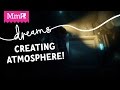 En Dreams también se podrán crear escenarios tenebrosos, como demuestra su hora de gameplay