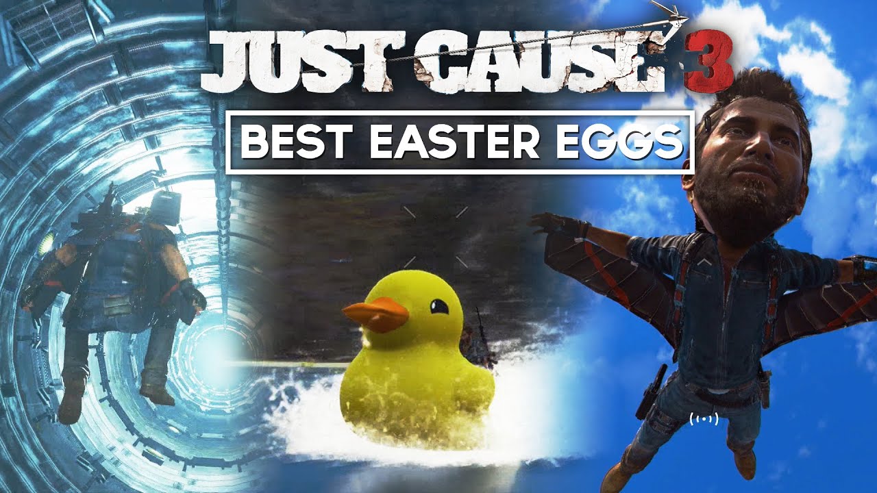 Just Cause 3 - BEST Easter Eggs So Far! (JC3 Big Head, Thor & Doge Mode Easter Eggs)