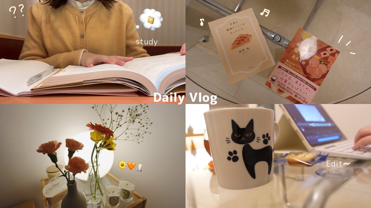 【vlog】仕事、勉強、趣味。欲張りなOLの平日5日間