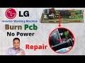 Lg Inverter Washing Machine Pcb Board With No Power Repair