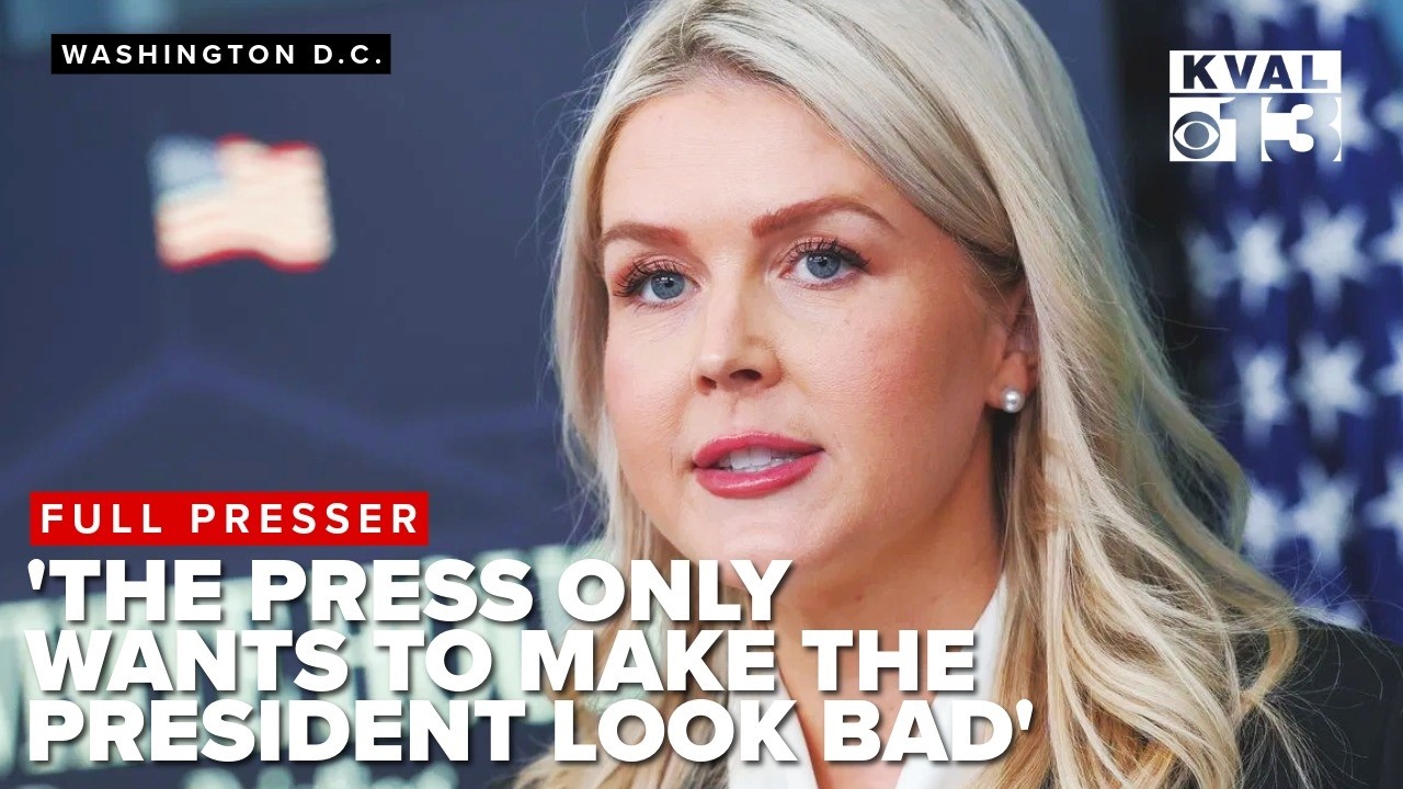 FULL PRESSER: Leavitt addresses Operation 'Epic Fury', says Iran rejected path of peace