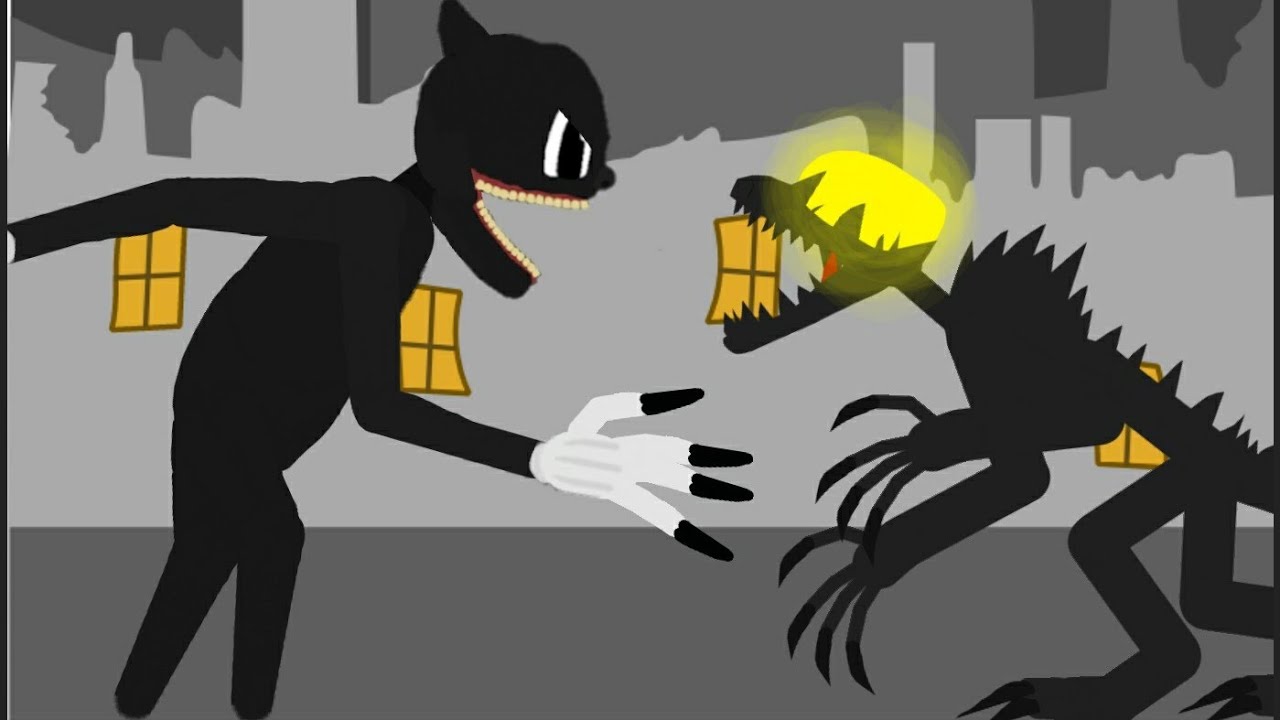 cartoon cat vs scp 745 - YouTube