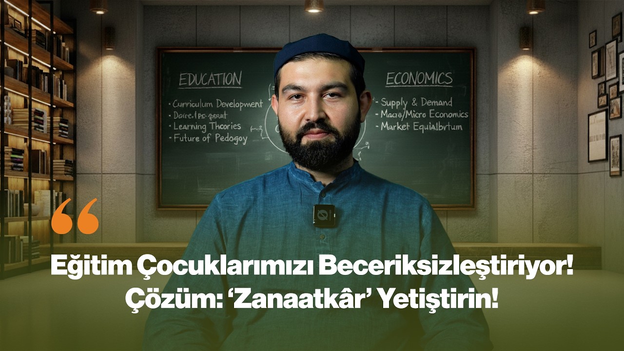 Akademisyen de Zanaatkâr da Aynı Okuldan Çıkmalı! | Abdullah Sak