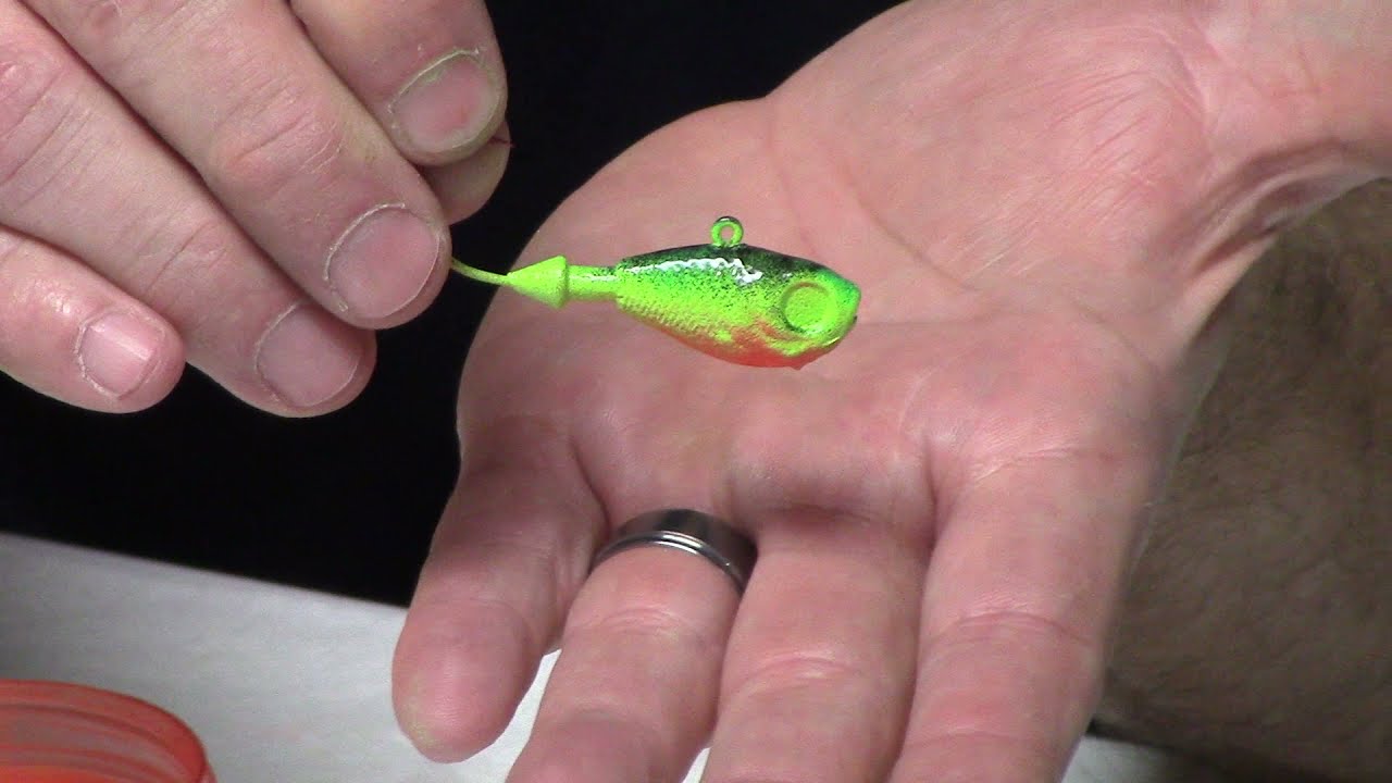 Powder Painting a 4 Color Firetiger Jig Using a Heat Gun - TJ'S