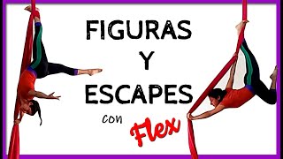 FIGURAS Y ESCAPES DESDE FLEX | ACROBACIA EN TELAS| MELANIE RUBIL - APG