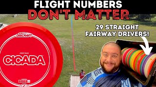 How straight is the Discraft Cicada VS other straight fairway drivers? | Flight Numbers Don’t Matter