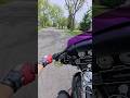 POV Ride Harley Street Glide 🔥 #harleydavidson #chopperstyle #cruiserlife #youtubeshorts #biker