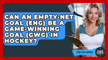 Can An Empty-Net Goal (ENG) Be A Game-Winning Goal (GWG) In Hockey? - Puck Stats Central