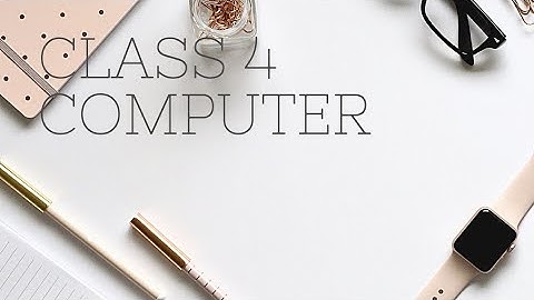 #class 4 #computer.  Chapter 1 computer fundamentals,