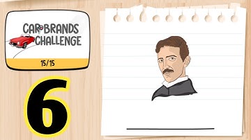 Brain Test Tricky Words Car Brands level 6