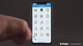 Getting Started with Trimble's Contractor WorkZone App | Product Support Video screenshot 2