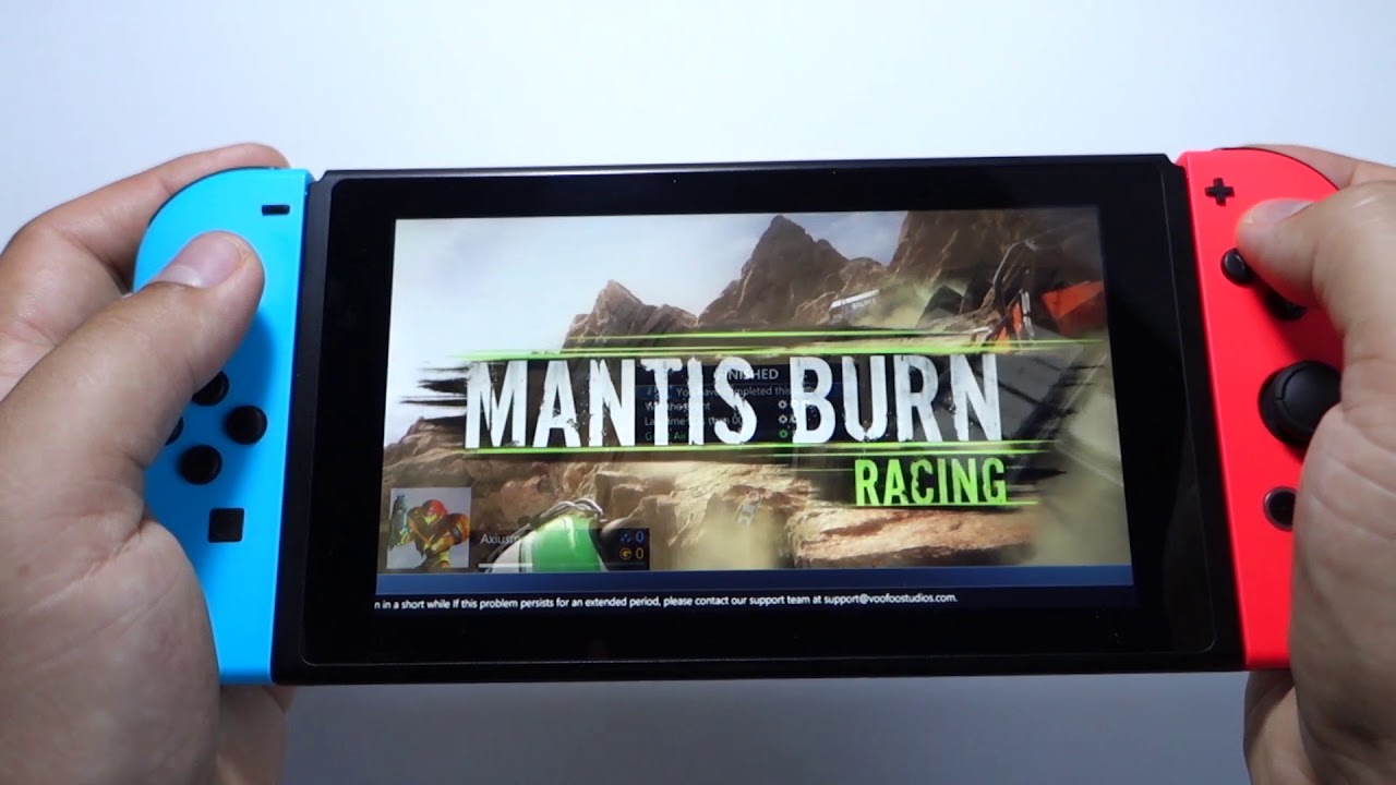 Mantis Burn Racing Nintendo Switch gameplay