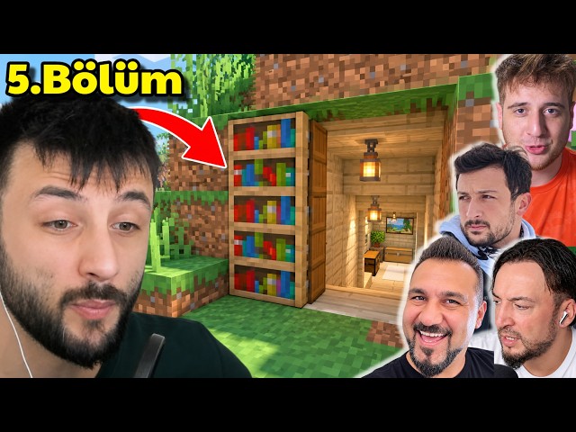 Bulunması İmkansız GİZLİ ODALAR - Minecraft Survival 5.Bölüm