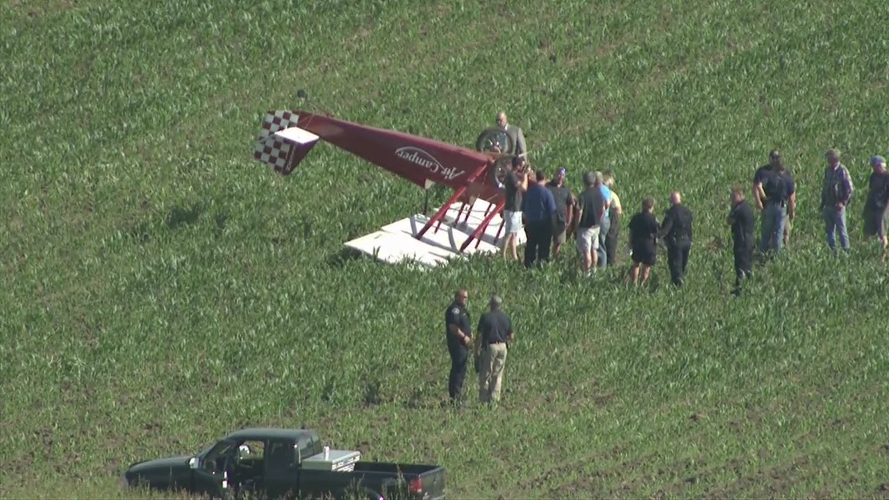 Small plane flips over and lands upside down near Longmont Airport on very first flight