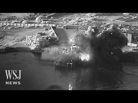 The U.S. Strikes Iranian Naval Base With Unmanned Sea Drones | WSJ News