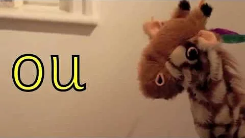 Geraldine the Giraffe learns /ou/ in pound