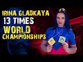 IRINA GLADKAYA Beautiful, STRONG, and 13 TIMES WORLD CHAMPIONS / luta de braço /АРМ-рестлинг