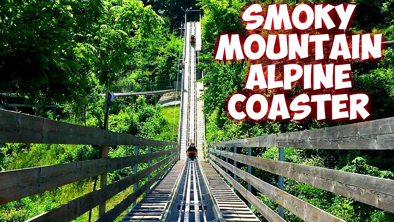 RIDING The LONGEST Mountain Coaster In The USA(TimeLapse & POV) Smoky