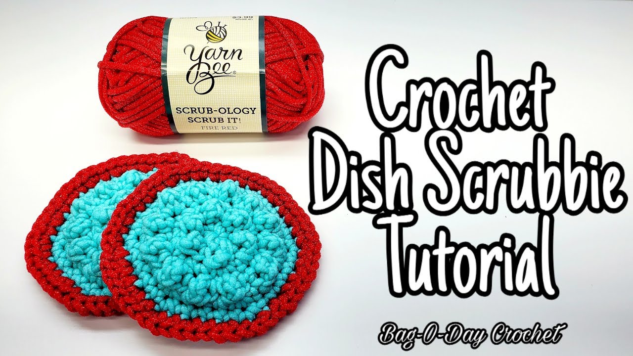 How To Crochet A Kitchen Scrubbie Bagoday Crochet Tutorial 646 Youtube Crochet Tutorial Youtube Crochet Crochet Tutorial