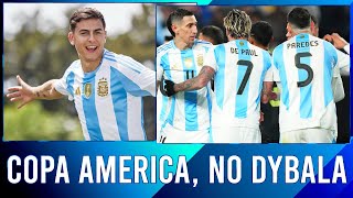 Argentina live discussion: Copa America preliminary, no Paulo Dybala