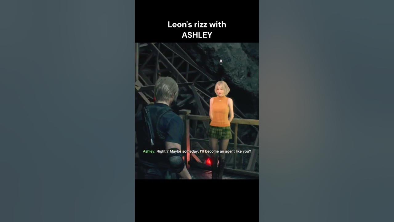 Leon flirts better with the ENEMY than with Ashley #shorts