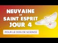  neuvaine au saint esprit jour 4  prire pour le don de science