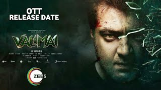 Valimai OTT Release Date | Ajith Kumar,Huma Qureshi | H Vinoth | Zee5 Premiere