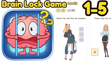 Brain Lock Game Level 1 2 3 4 5