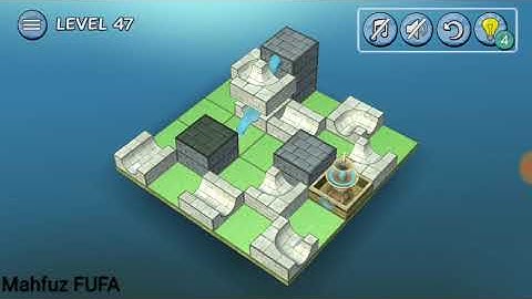 Flow water Fountain 3D Puzzle | Basic Level 47