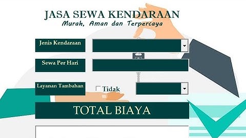 JASA SEWA KENDARAAN - UAS VB 2024