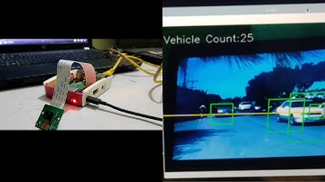 Vehicle Counter Using Raspberry Pi | Python | ML | IoT