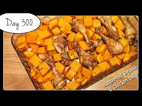 butternut-squash-&-chicken-bake-recipe-by-laura-vitale-[food-challenge:-day-300]