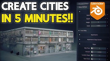 Blender addons for Buildings & Cities