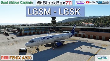 Airline Captain | MSFS FENIX A320 | Samos/LGSM to Skiathos/LGSK | VATSIM