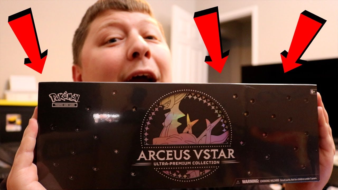 I Opened Pokemon's Exclusive $100 Premium Arceus Box! 