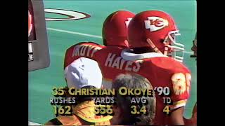 1990 Seattle Seahawks at Kansas City Chiefs
