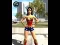 Indian bike driving 3D# Girl Change Wonder woman 😱#Game#Short#