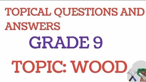 GRADE 9 PRE-TECHNICAL STUDIES #education