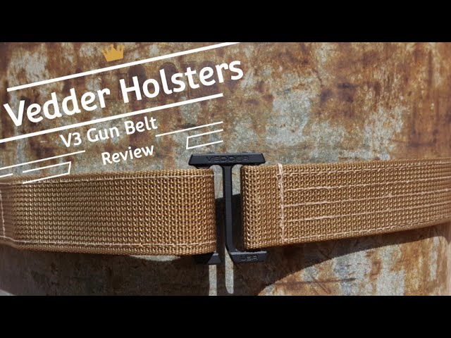 Vedder Holsters | Cobra Quick Release Gun Belt